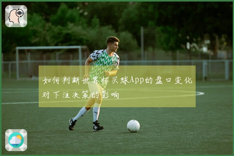 如何判断世界杯买球App的盘口变化对下注决策的影响