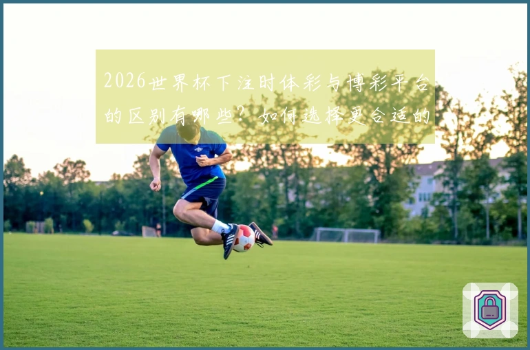 2026世界杯下注时体彩与博彩平台的区别有哪些？如何选择更合适的渠道？