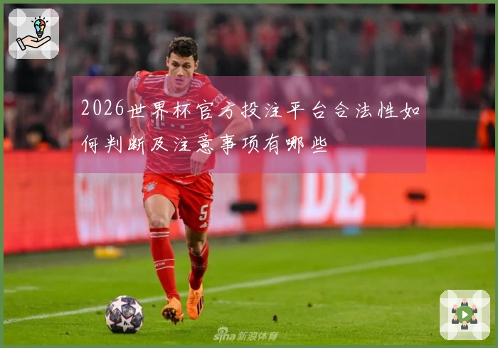 2026世界杯官方投注平台合法性如何判断及注意事项有哪些